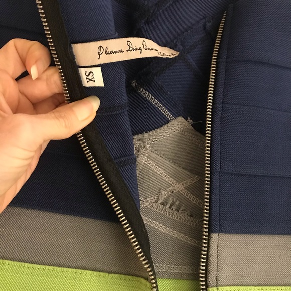 Strapless Bandage Dress by Pleasure Doing Business - Picture 2 of 3